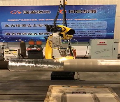 Piston rod laser cladding repair Piston rod laser cladding repair