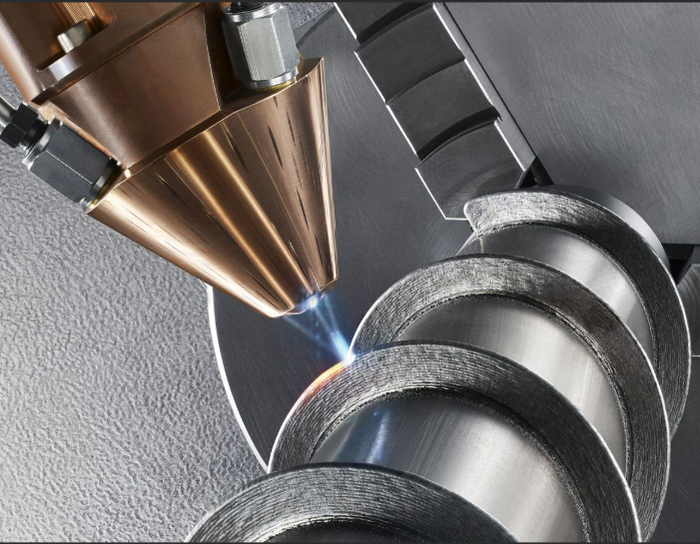 Laser Cladding Repairing Screw Rod Laser Cladding Repairing Screw Rod