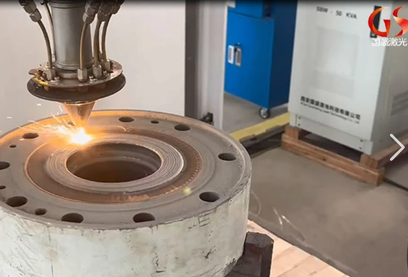 a heavy-duty annular component with a flange structure a heavy-duty annular component with a flange structure